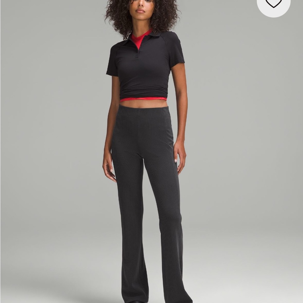 Lululemon Ribbed Softstreme Flared Pants